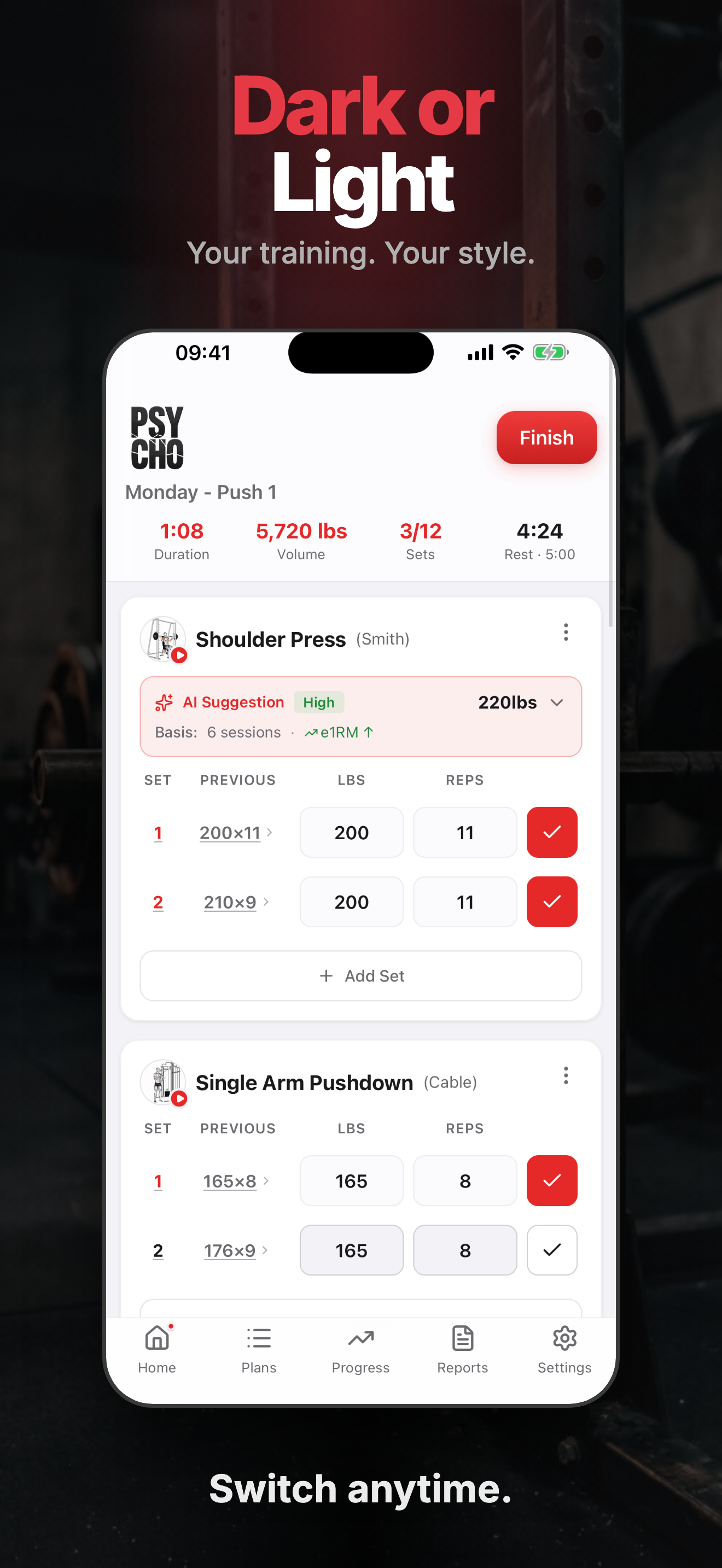 GymPsycho: Workout Log Tracker screenshot 10