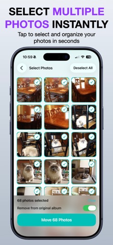 Move Photos Between Albums のスクリーンショット