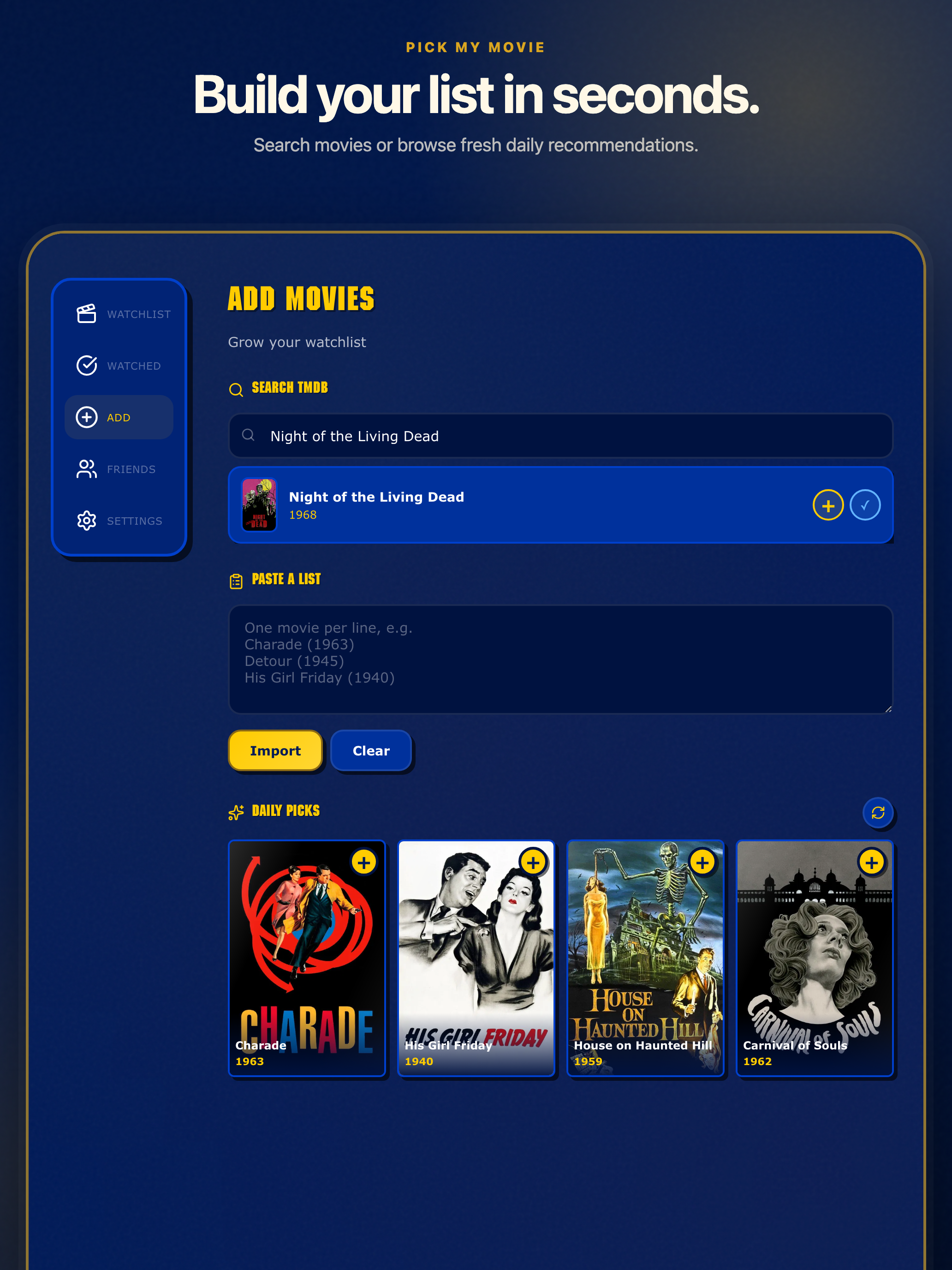 Pick My Movie : Movie Picker screenshot 8