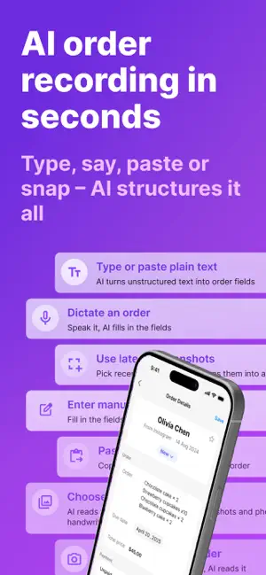 Snap Order Tracker & DM Sales screenshot 2