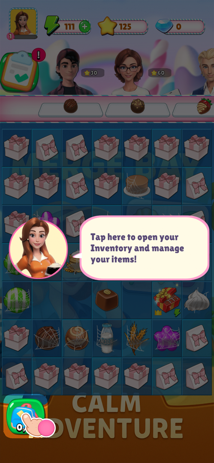 Merge Bay Calm Adventure