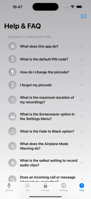 Sicherer Sprachrekorder screenshot 5 of 9