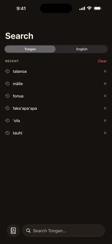 Tongan-English Dictionary screenshot 8 of 8