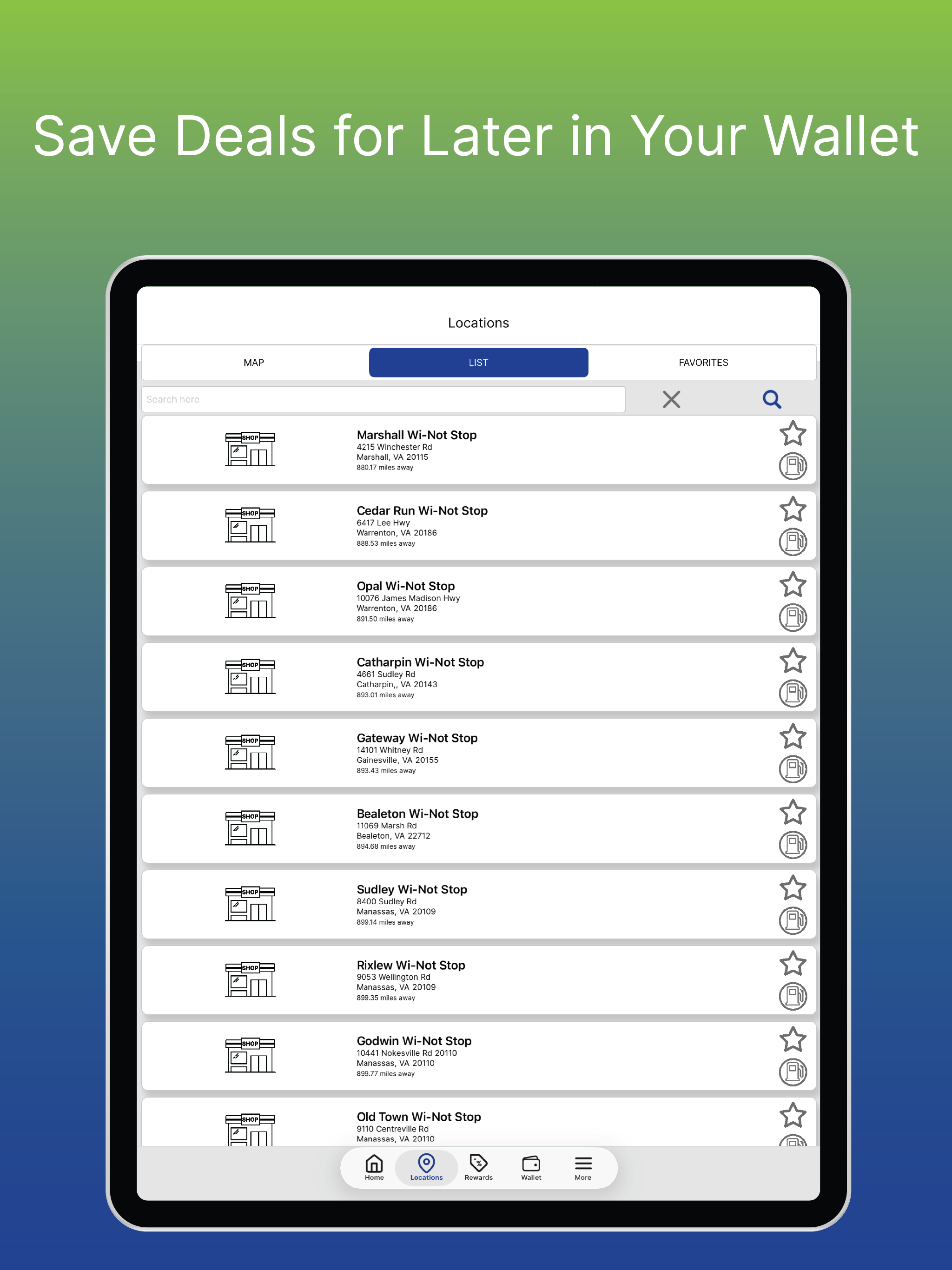 Rewards WI-Not screenshot 6
