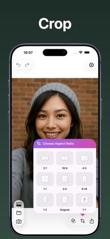 Photo Flipper - selfie mirror iPhone screenshot