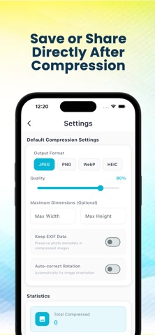 Image Compressor : Bulk iPhone screenshot