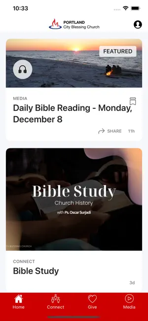 Portland City Blessing Church screenshot 1