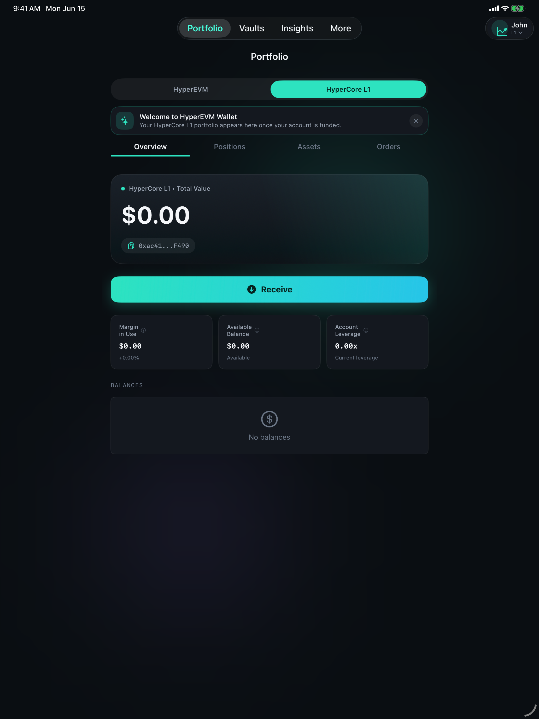 OrinHyperliquid Wallet screenshot 9