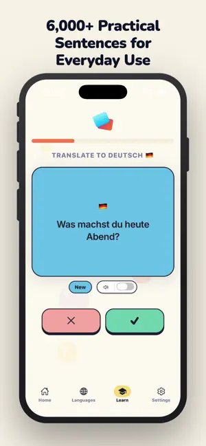 LingaFlip Language Flashcards screenshot 1