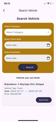Bayus App screenshot