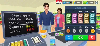Captura de tela 3 de 6 de My Supermarket Simulator 3D®