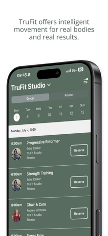 TruFit Pilates screenshot