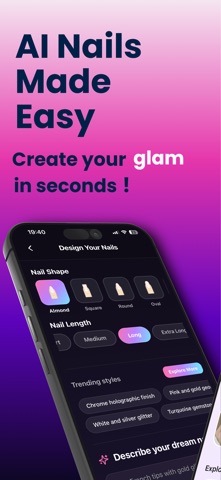 Nail Art Mirror screenshot