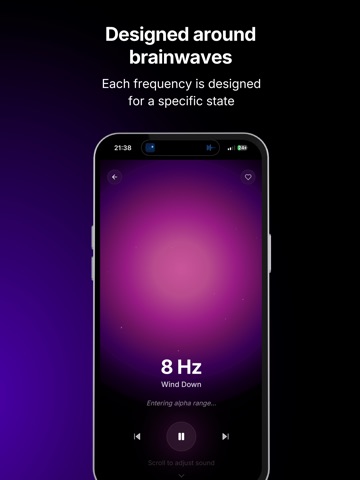 Bina: Binaural Beats iPad screenshot 2
