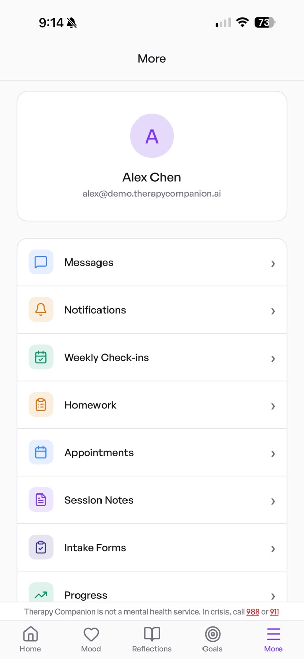 iPhone screenshot