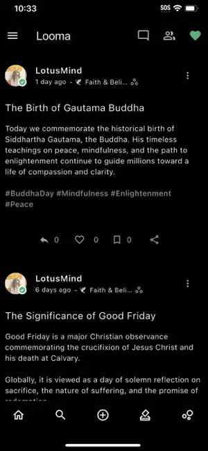 Looma Social screenshot 3