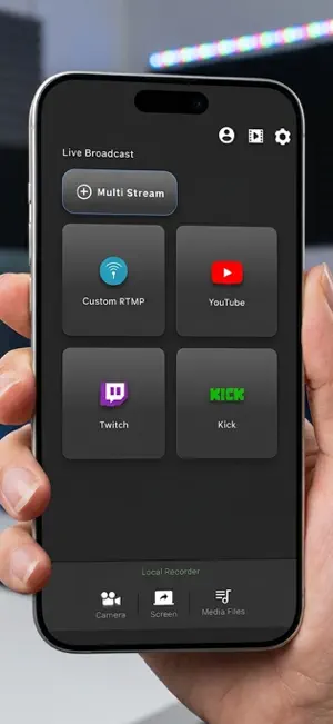 Broadcast Elements :LiveStream screenshot 2