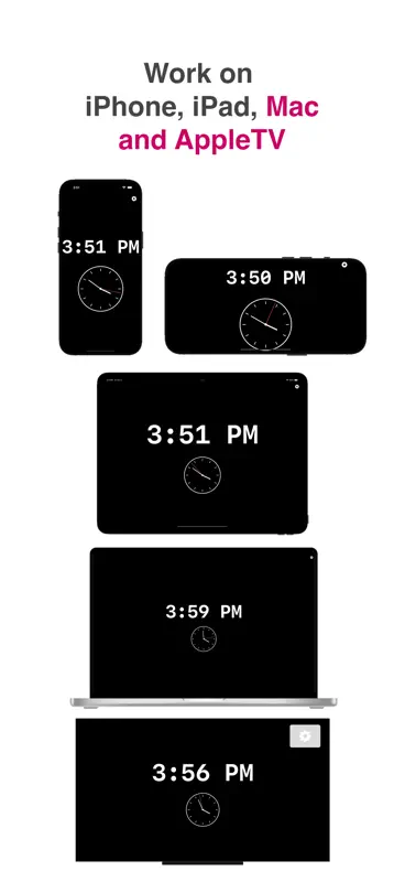 Full Screen Clock: ClearClock screenshot 3 of 4