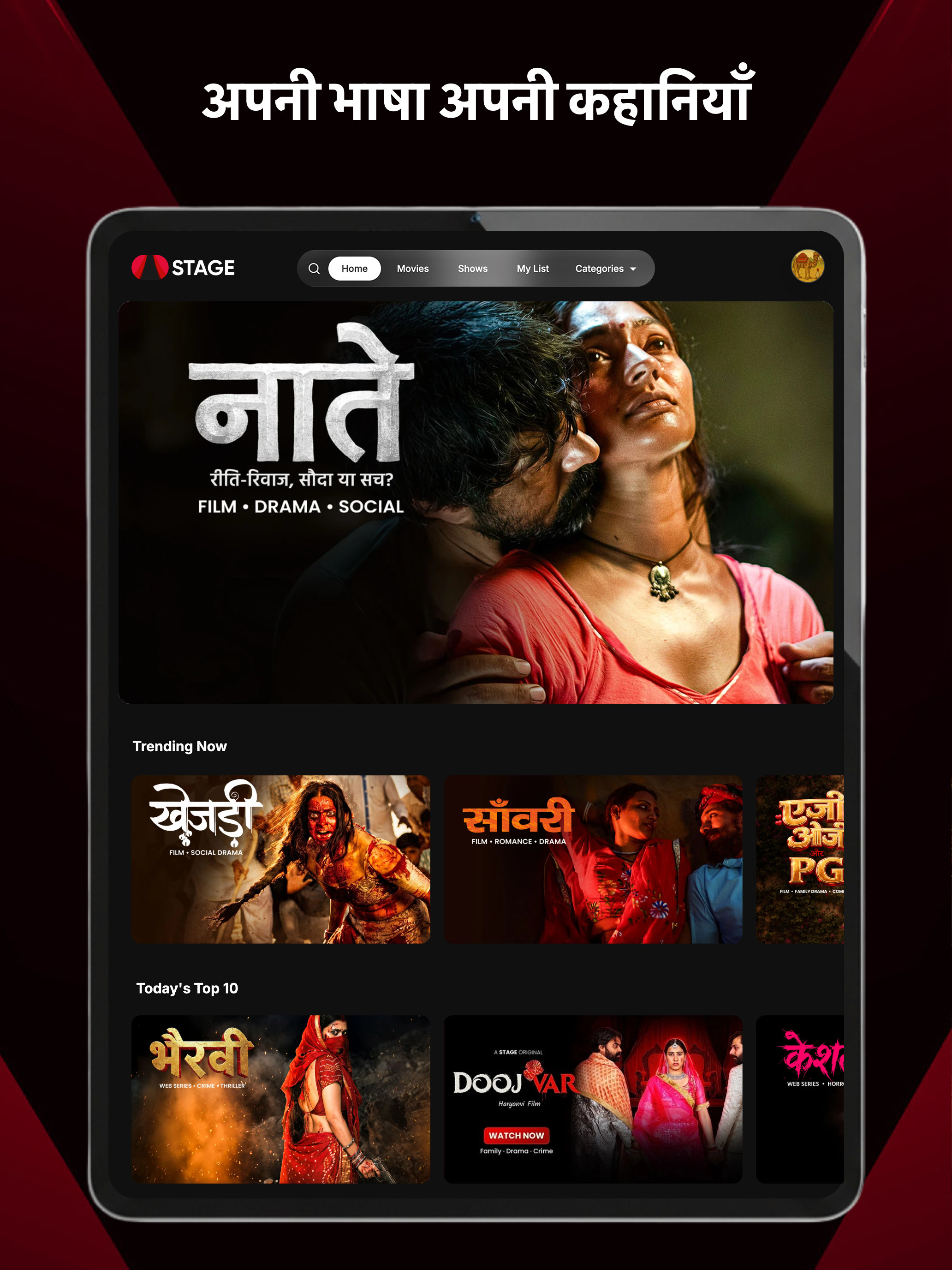 STAGE Films, Web-Series, Shows