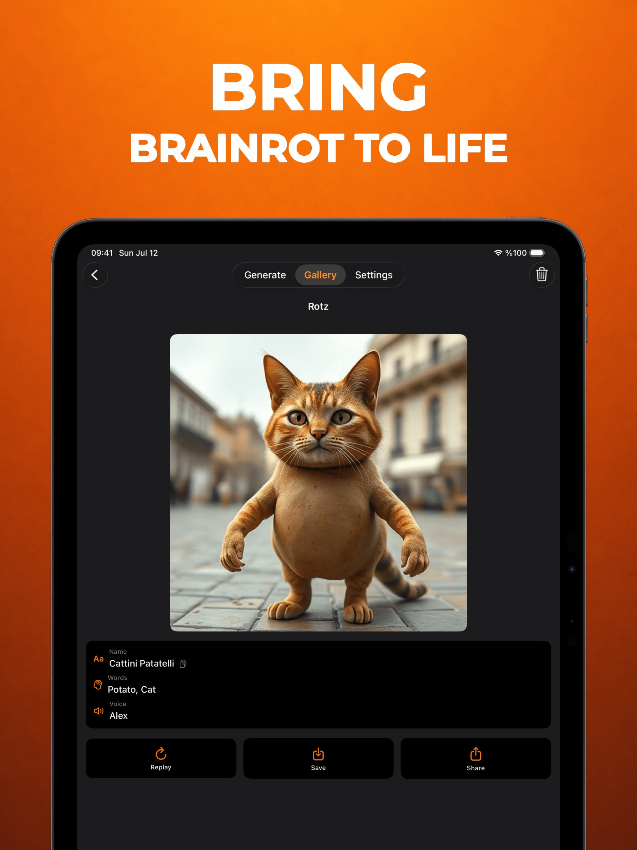 Italian Brainrot Maker: Rotz screenshot 5