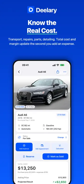 Deelary: Car Dealer Manager screenshot 3
