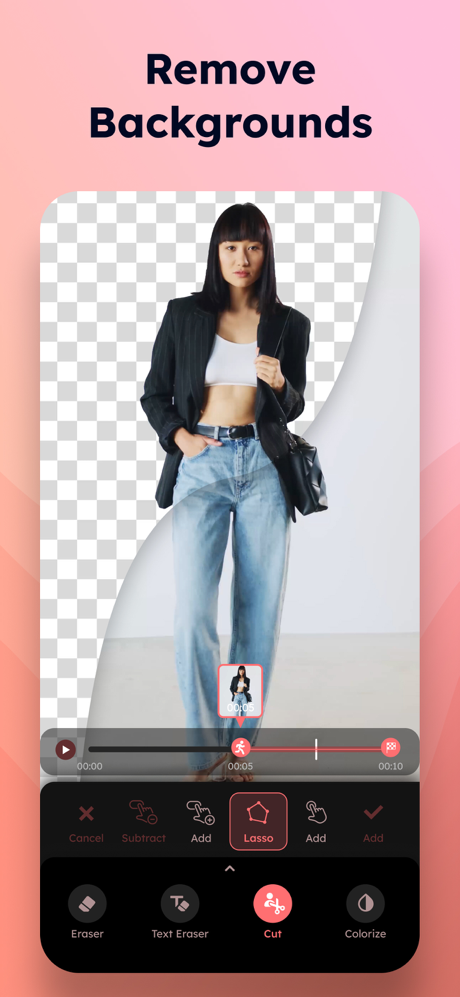 CutVibe: Video Object Eraser screenshot 3