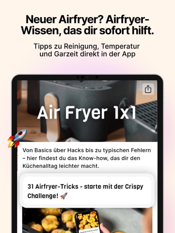 Air Fryer Club iPad screenshot 9