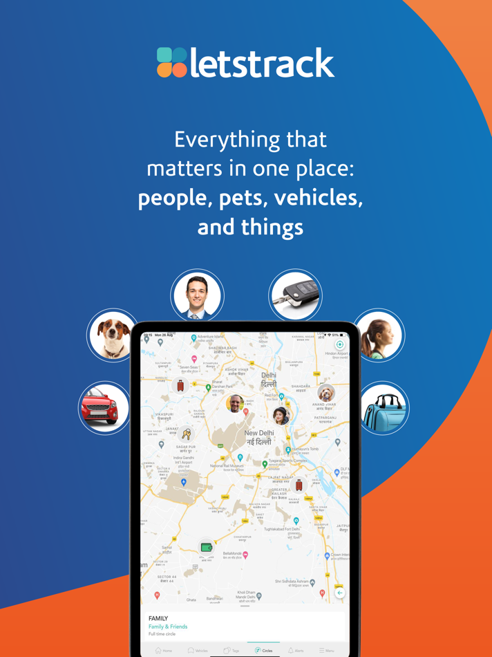 Letstrack - The Smart Life App (iOS) 由: KINTSUGI WHIDE PRIVATE LIMITED Letstrack - The Smart Life App (iOS) 由: KINTSUGI WHIDE PRIVATE LIMITED