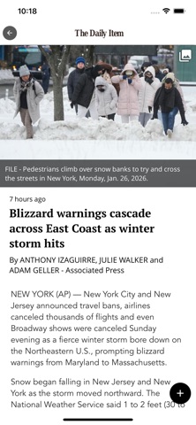 The Daily Item- Sunbury, PA screenshot