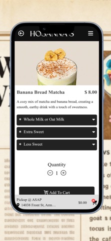 Hosanna's iPhone screenshot