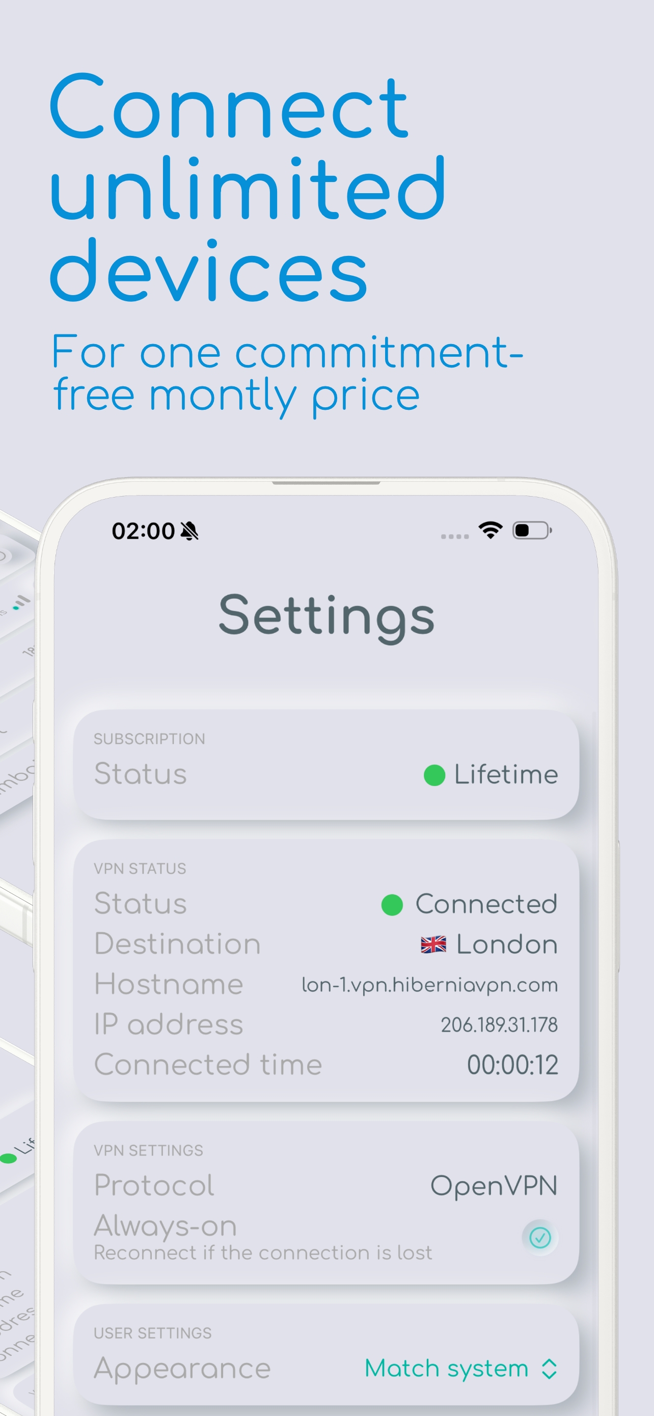 HiberniaVPN: Private By Design screenshot 3