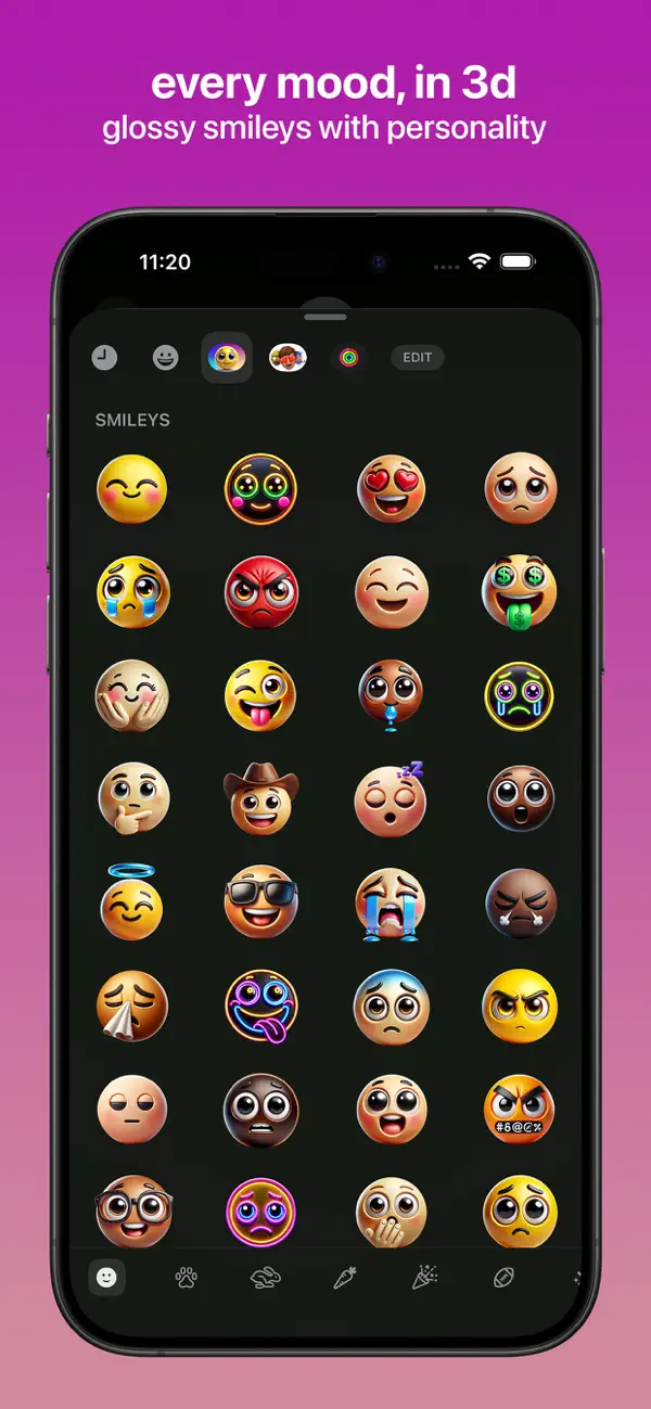 Screenshot #3 pour Necessary Emojis