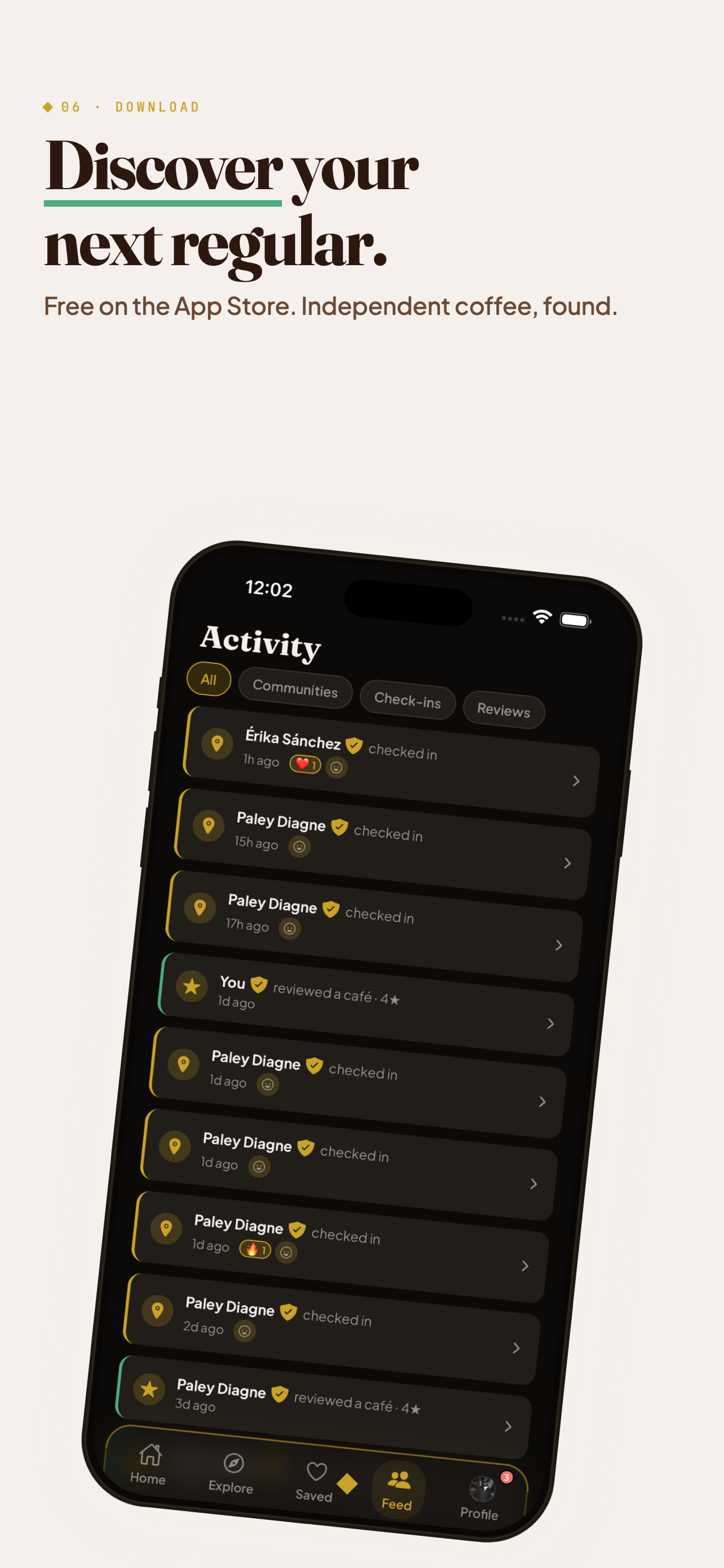 CafeRadar - Cafe Discovery App
