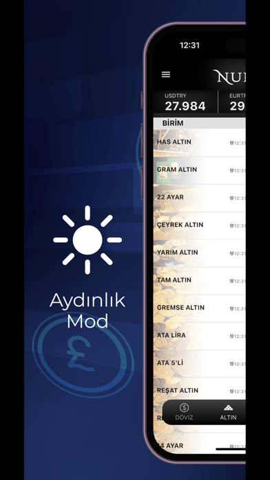 NURBEY - Altın & Döviz Screenshot