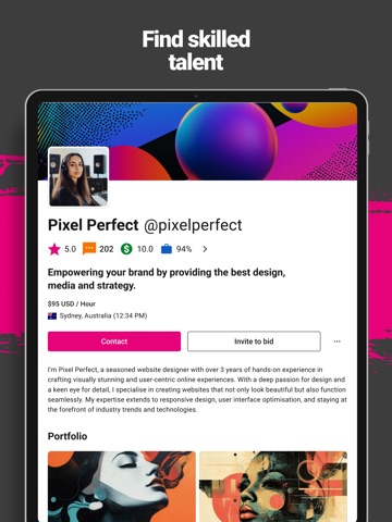 Freelancer - Hire & Find Jobs iPad screenshot 5