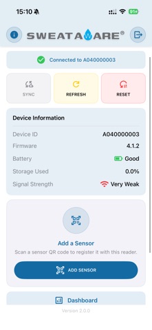 SWEAT AWARE Screenshot 2 of 5