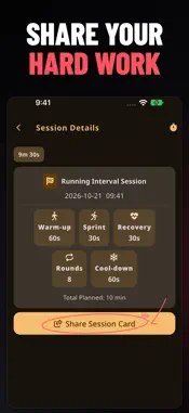 Running Interval Timer HIIT screenshot 7