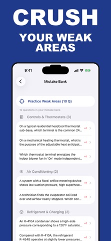 HVAC Exam Prep: NATE Practice Screenshot 3 of 6