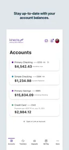 Kinecta Mobile Banking screenshot #2 for iPhone