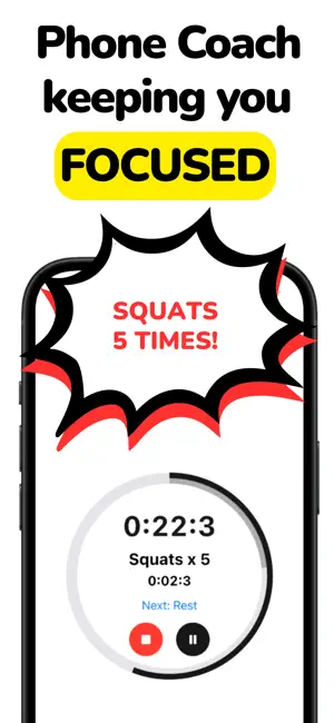 Rep Coach - Workout Timer screenshot 1