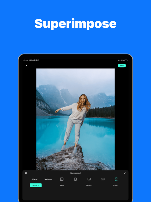 Background Eraser - iPad screenshot 5 - Photo & Video app