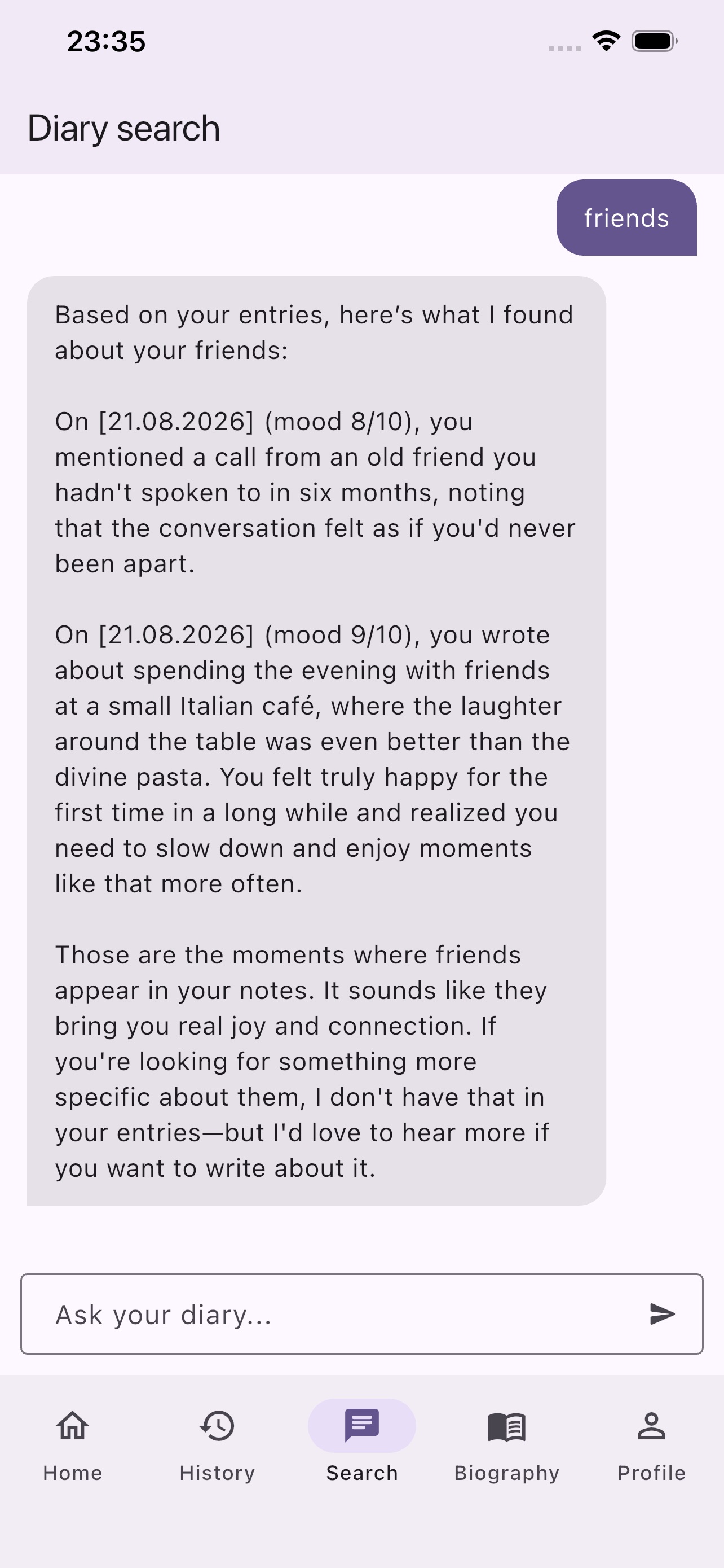 Screenshot 6 of VoiceMoir: Life Story Book