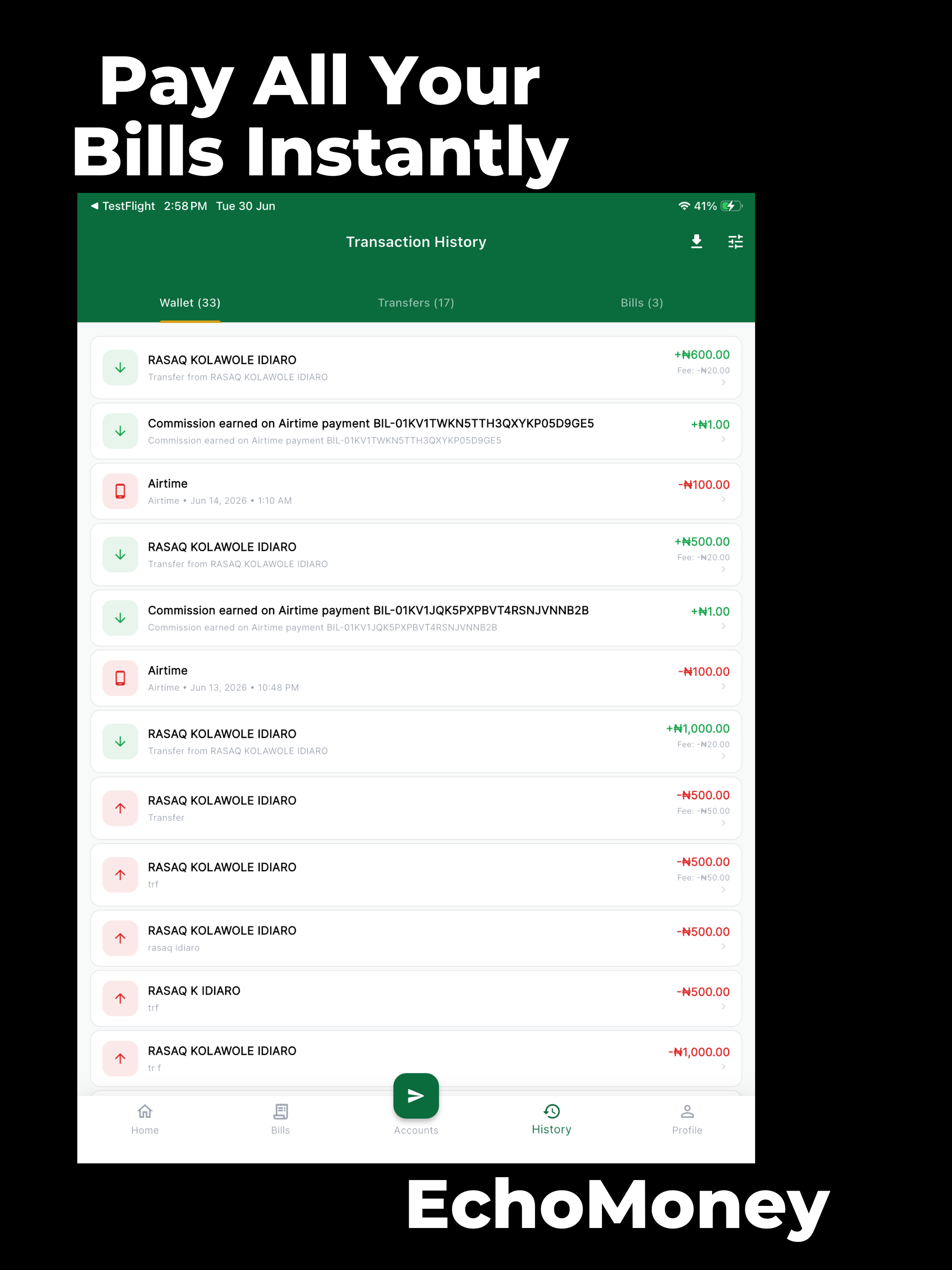 EchoMoney: Business Payments screenshot 6