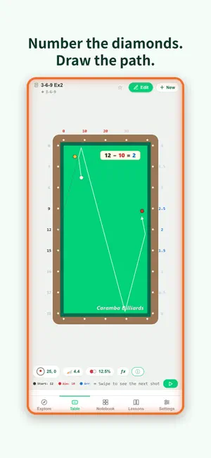 Caramba Billiards iPhone screenshot 2