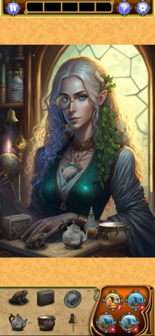 Hidden Object - Elven Forest iPhone screenshot