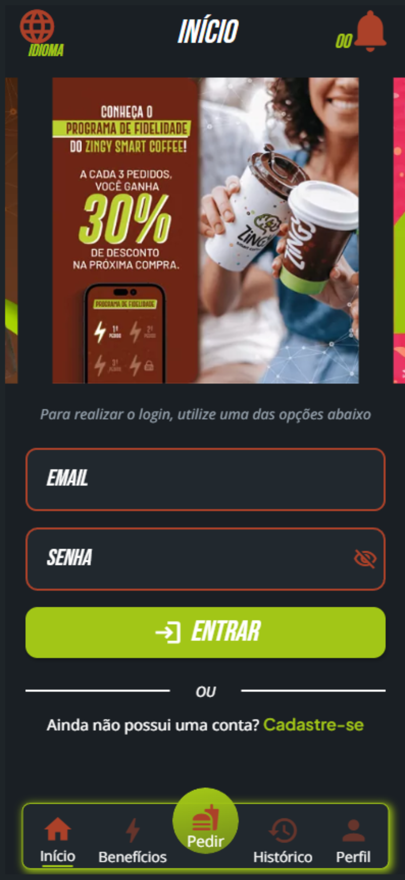 Zingy Smart Coffee