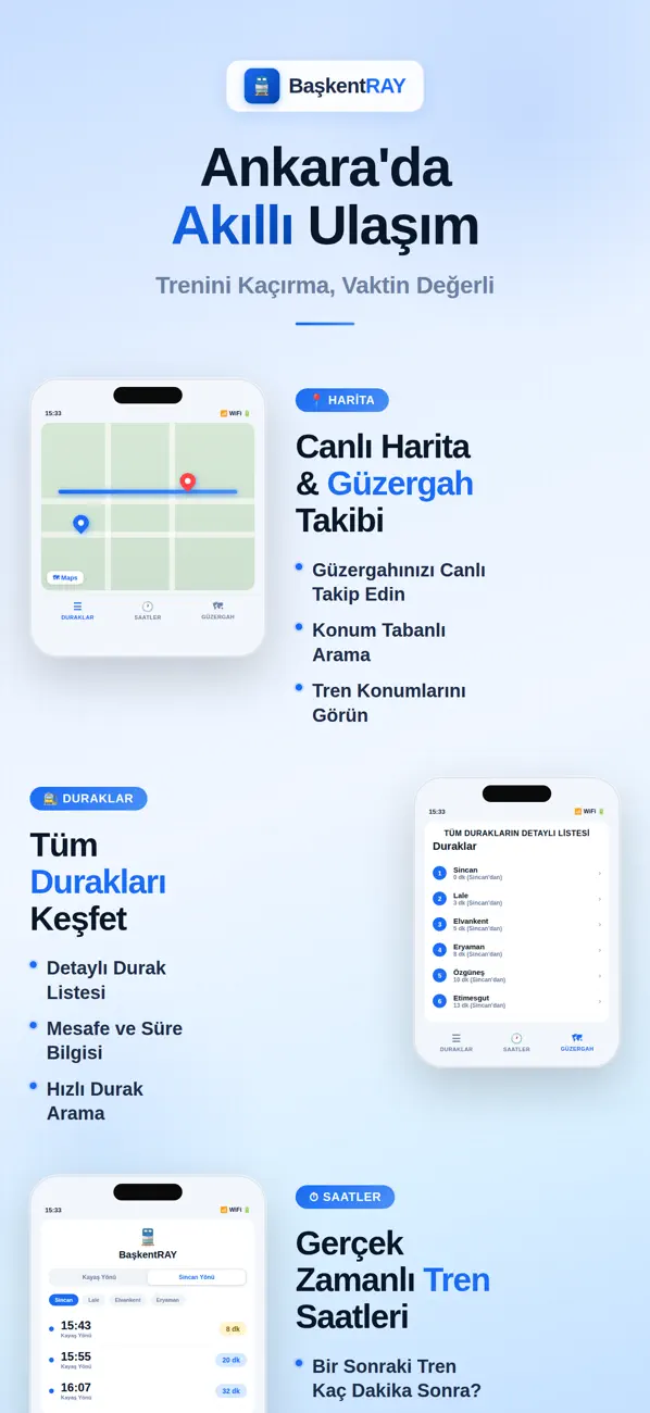 Screenshot #1 pour Ankara Tren Saatleri