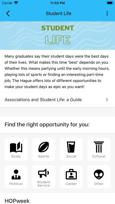 HOPweek Screenshot