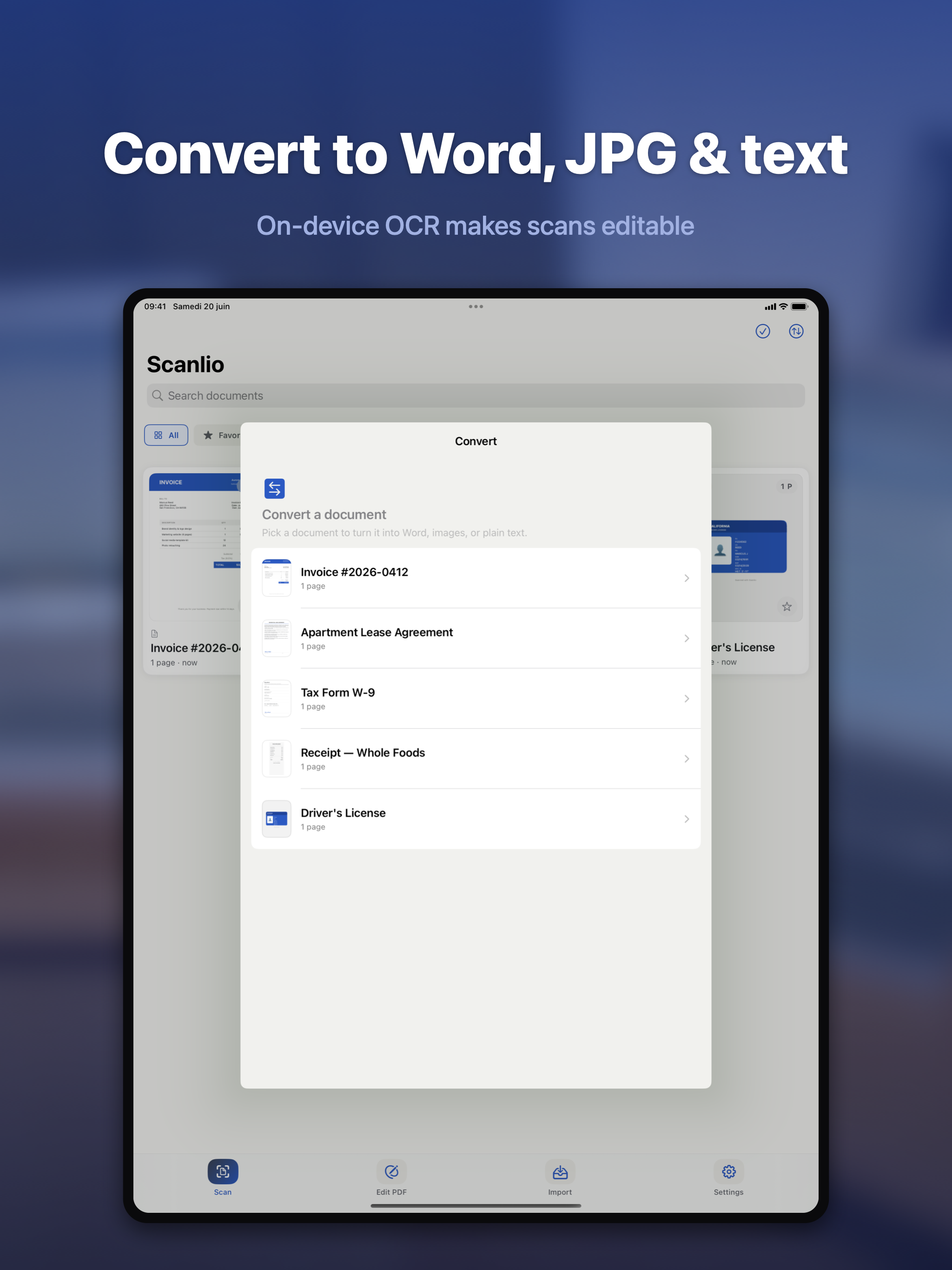 Scanlio: PDF Scanner & OCR screenshot 13
