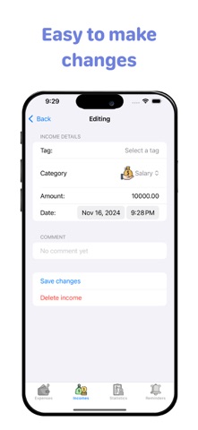 Expentro:budget tracker Screenshot 2 of 7